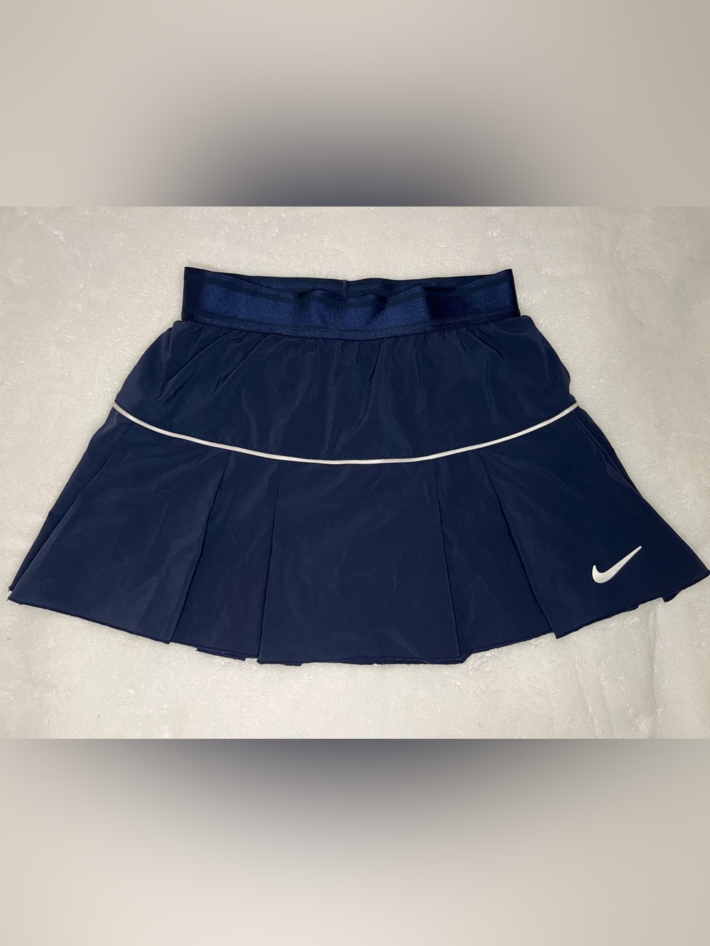 Nike Court Victory Pleated Tennis Skirt Navy